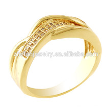 Anillo de compromiso de oro 22k